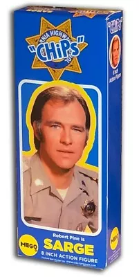 Mego CHiPs BOX (SARGE) For 8  Action Figures (BOX ONLY!) • $13