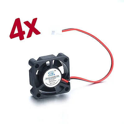 4pcs DC Brushless 30x30x10mm Mini Computer Chassis Cooler Cooling Fan 5V 2Pin • $10.40