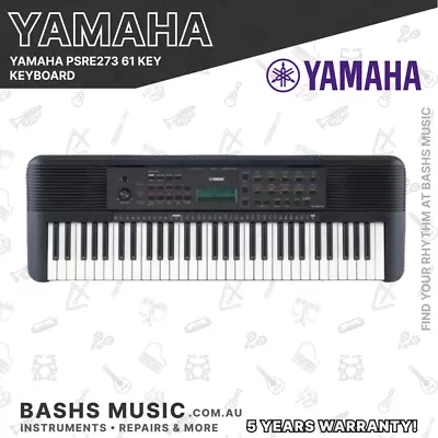 Yamaha PSRE273 61 Key Note Keyboard Piano • $249