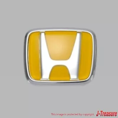 HONDA S2000 AP1 Genuine  H  Yellow Emblem Badge Rear *Y52P* 75701-S2A-000ZF OEM • $67.87