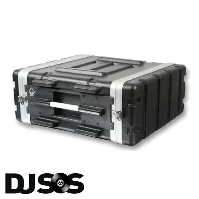 ABS 4u Rack Case | Flight Case - Rack Mount Flight Case | Equipment Case | DJ • £98.74