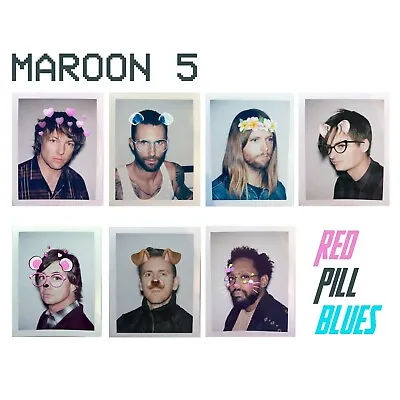 Maroon 5 Red Pill Blues Poster Wall Art Home Decor Photo Prints 16 20 24  • $16.99
