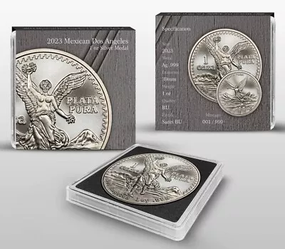 2023 Mexico Dos Angeles Libertad Commemorative 1 Oz Silver Medal • $84.99