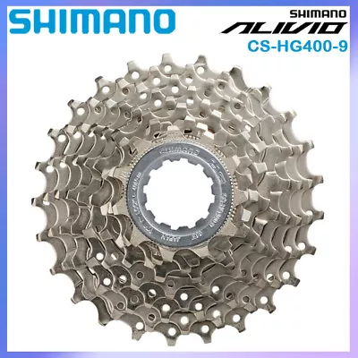 Shimano ALIVIO HG400 9 Speed Cassette MTB Bike 11-28T 11-32T 11-34T 11-36T New • $45.05
