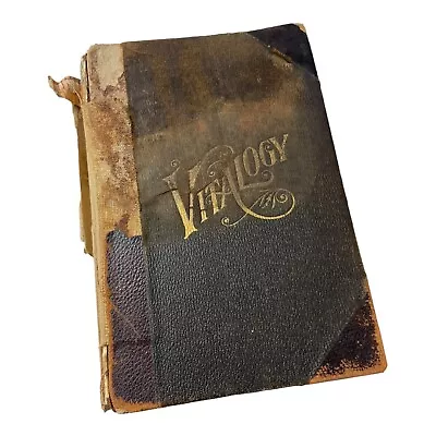 Vitalogy Encyclopedia Health Home Ruddock HC Illustrated Book 1904 - Damaged • $129.93