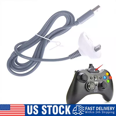 USB Charging Cable Wireless Game Controller Gamepad Joystick For Xbox 360 • $5.99