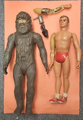 1977 Kenner Lot (13  Six Million Dollar Man & 15  Bionic Bigfoot Monster) • $399.99