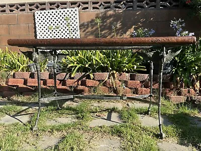 Maitland Smith Console Table With Copper Weaving And Bronze Art Deco • $1800