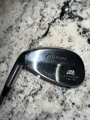 Mizuno MP Series 56* 11* Chrome Wedge Steel Shaft Wedge Flex Left Hand • $29.99