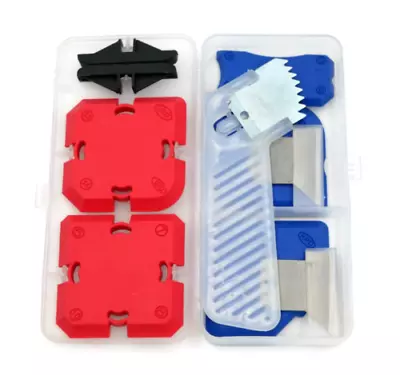 £11.49 • Buy 9 Piece Grouting & Silicone Profiling & Applicator Tool Kit In Box