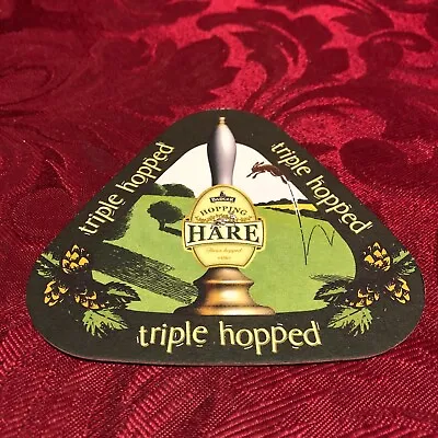 Hall & Woodhouse - Badger - Hopping Hare - Beer Mat - Tray 116 • £1.35