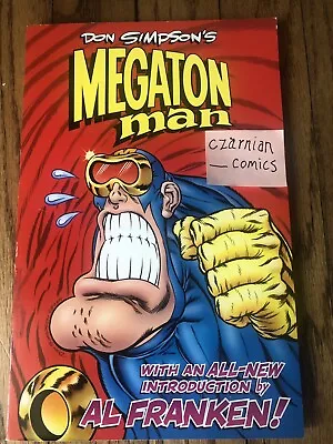 Megaton Man Volume 1 By Don Simpson (Paperback 2004) Intro By Al Franken! 📢📣 • $9.99