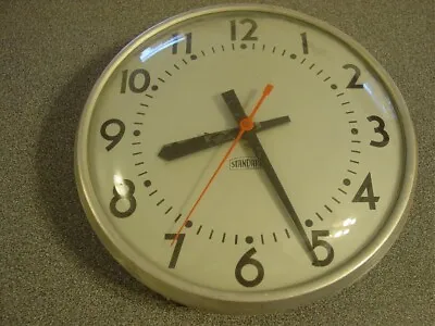 Antique 1931 Flexchron Standard Glass Dome School Classroom Clock Electric ASIS • $49
