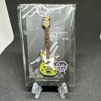 Hi My Name Is Mark Stoned Fruit Bass Pin Mark Hoppus SIGNED Auto HMNIM Blink 182 • $229.99