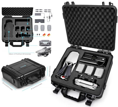 $156.96 • Buy Waterproof Hard Carrying Case For DJI Mavic 2 Pro Mavic 2 Zoom Mavic 2 Fly More.