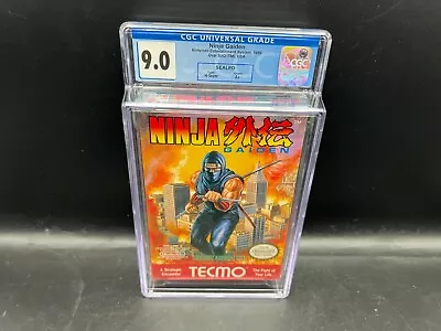 Ninja Gaiden Nintendo NES CGC 9.0 A+ FACTORY SEALED WATA VGA • $1799.99