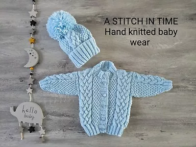 Babies Hand Knitted Cardigans • £16.50