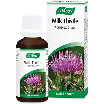A.Vogel Milk Thistle Complex Drops 100ml Herbal Tincture • £19.98