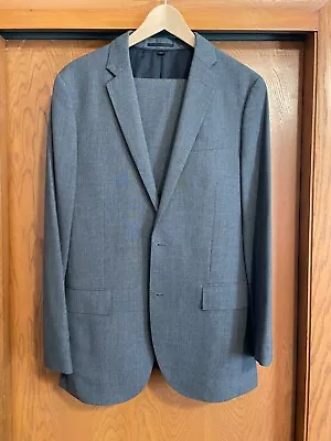 J Crew Ludlow Suit 38R Grey Wool Traveler Tollegno 1900 • $80