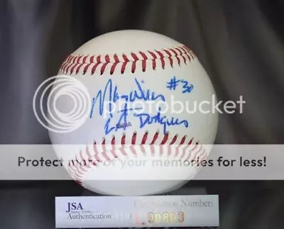 Maury Wills Jsa Signed California League Baseball Authentic Autograph • $59.79
