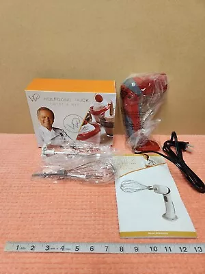 Wolfgang Puck Twist & Mix Compact 3 In 1 Twist & Mix Hand Mixer Red NEW • $19.99