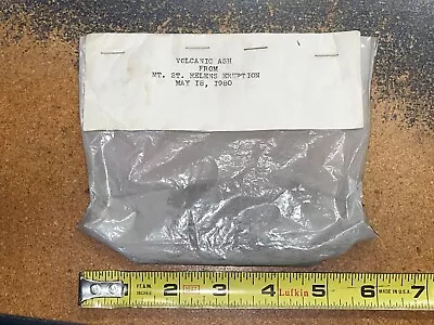 49g Bag VOLCANIC ASH Mount ST. HELENS Volcano Eruption May 18 1980 Middle Earth • $18.99