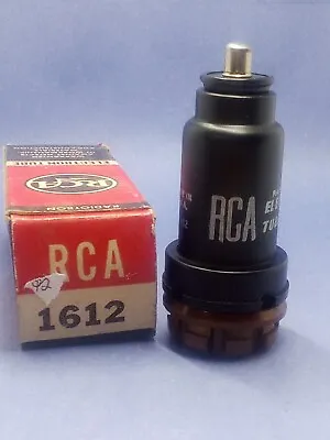 $11.99 • Buy Vintage Tested Strong RCA 1612 Metal Vacuum Tube
