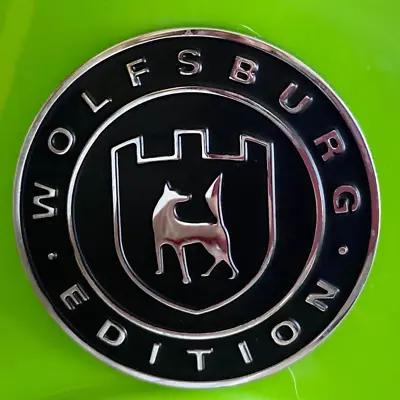 WOLFSBURG EDITION Badge Emblem Plakette 561853688DYMS NEW OEM • $18