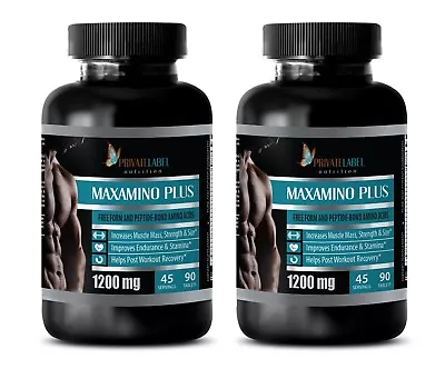 Amino Build - MAXAMINO PLUS COMPLEX - Amino Acids Pills - 2 Bottles 180 Tablets • $40.05