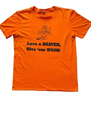 Vintage Humor Anvil Tag Lake Of The Ozarks Men’s T Shirt Size Large “Beaver” • $19.99