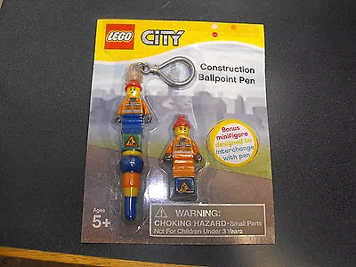 Lego City Construction Ballpoint Construction Worker Pen Brand New  • $4.29