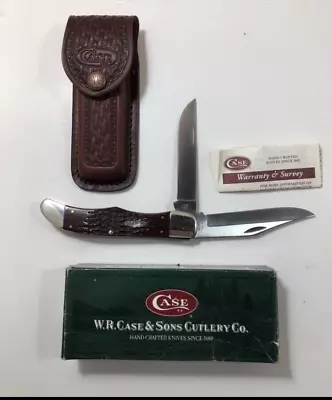 Vintage Case Hunter Folding Knife 2 Blades 6265 SS 2002 New Old Stock • $129