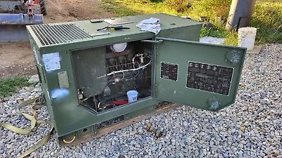 Fermont Mep-803a 10kW Military Generator And 200 Amp Single Phase ATS • $7650