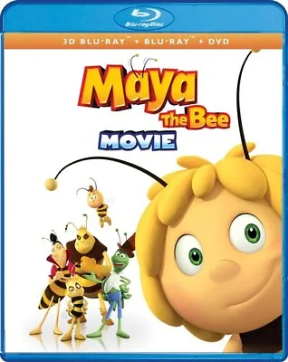 Maya The Bee [Used Very Good Blu-ray 3D] With DVD Full Frame 2 Pack • $17.75