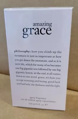 Philosophy❤️Amazing Grace Eau De Parfum Spray Women 4 OZ.❤NEW SEALED • $59.99