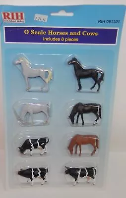 RIH O Scale Horses & Cows #061301 NIP • $21.98