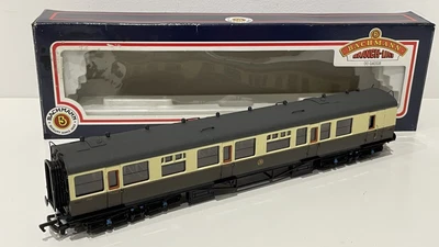 £34.99 • Buy Bachmann 34-076 OO Gauge Collett 1st/3rd Brake Coach GWR Shirtbutton Boxed