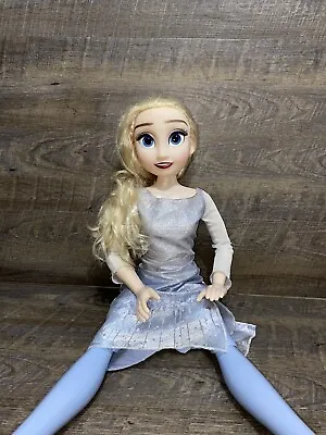 Elsa Disney Frozen 2 Ice Powers 32  Playdate Lights & Sound My Size Doll Works  • $60