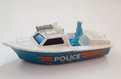 Matchbox 1976 Police Launch Boat Superfast #52 Diecast Made In England Vintage • $4.99