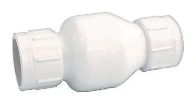 NDS  1/2 In. FIPT X 1/2 In. FIPT  PVC  Spring  Check Valve • $9.99