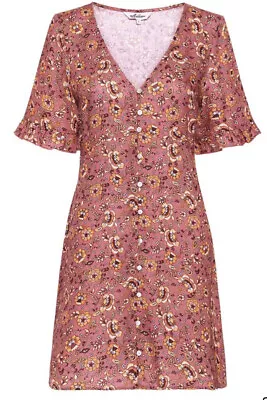$79 • Buy Arnhem Size 10 Esmee Mini Floral Dress In Maple NWT