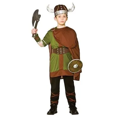 £14.49 • Buy Child Boy's Viking Saxon Warrior Fancy Dress Costume