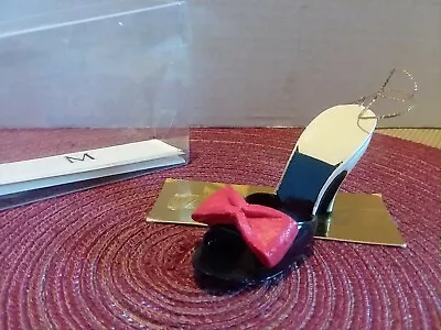 Metropolitan Museum Of Art Evening Shoe Pump High Heel Ornament Orig Box  • $26.05