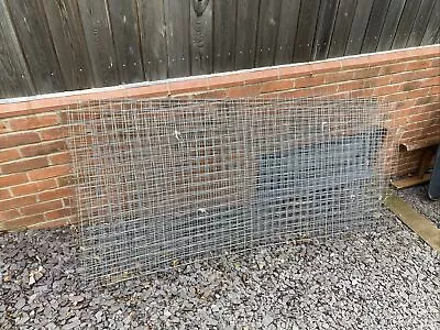 Galvanised Steel Mesh Sheet Panels • £20