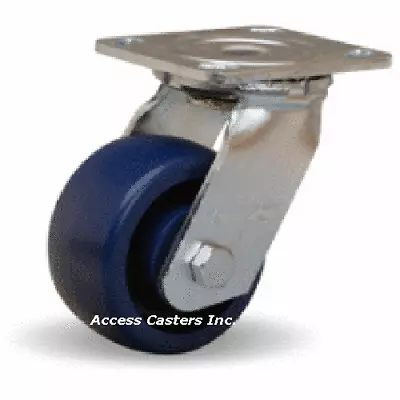 S-524-UYB 4  X 2  Hamilton Medium Duty Swivel Plate Caster Elastomer Wheel • $69.85