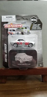$7.99 • Buy Majorette Metal Series Toyota Celica GT Coupe 1/64 Scale Car Open Door Hood NEW 