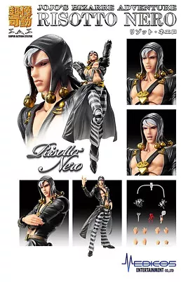 $89.99 • Buy Jojo's Bizarre Adventure Part V 5 Risotto Nero Action Figure Medicos