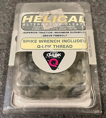 Helical Alternative Cleats Champ Q-Lok System Golf Spikes QTY 18 New Sealed Pkg • $9.49