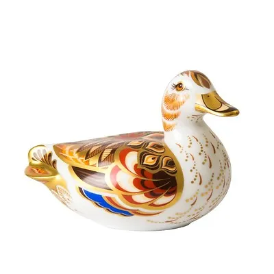 £161.50 • Buy Royal Crown Derby Porcelain Animal Paperweight Wigeon Duck
