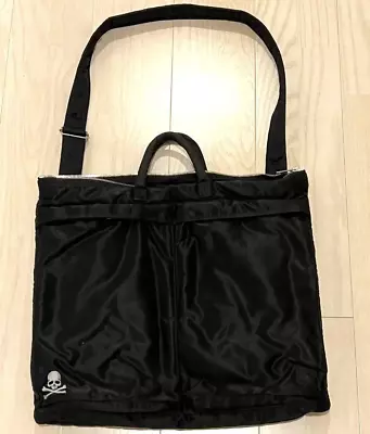 PORTER X Mastermind JAPAN 2Way Tote Bag Black Helmet Bag Shoulder Bag Limited • $349